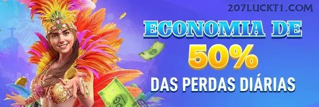 Cashback VIP 207luck - reembolso semanal